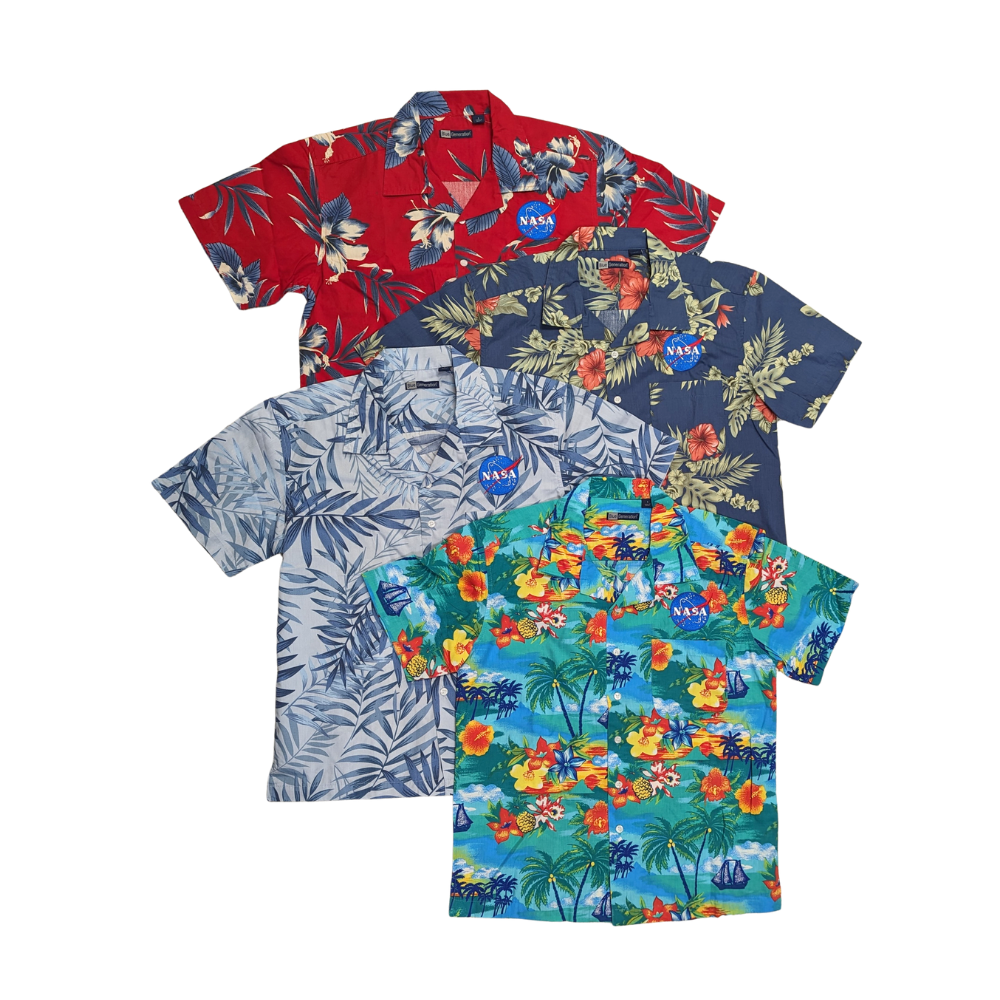 RJC Women's Red Aloha Shirts