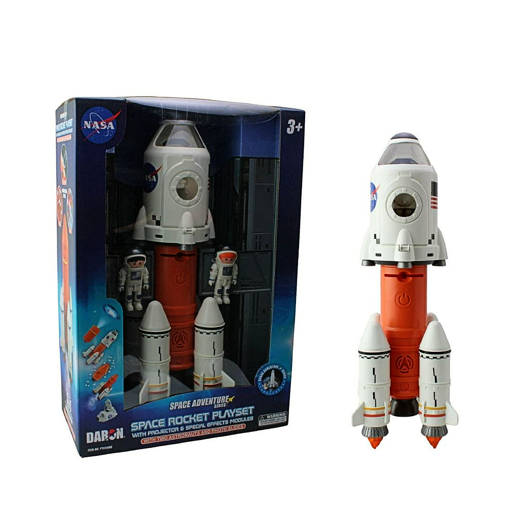 SPACE ADVENTURE ROCKET PLAYSET W CAPSULE