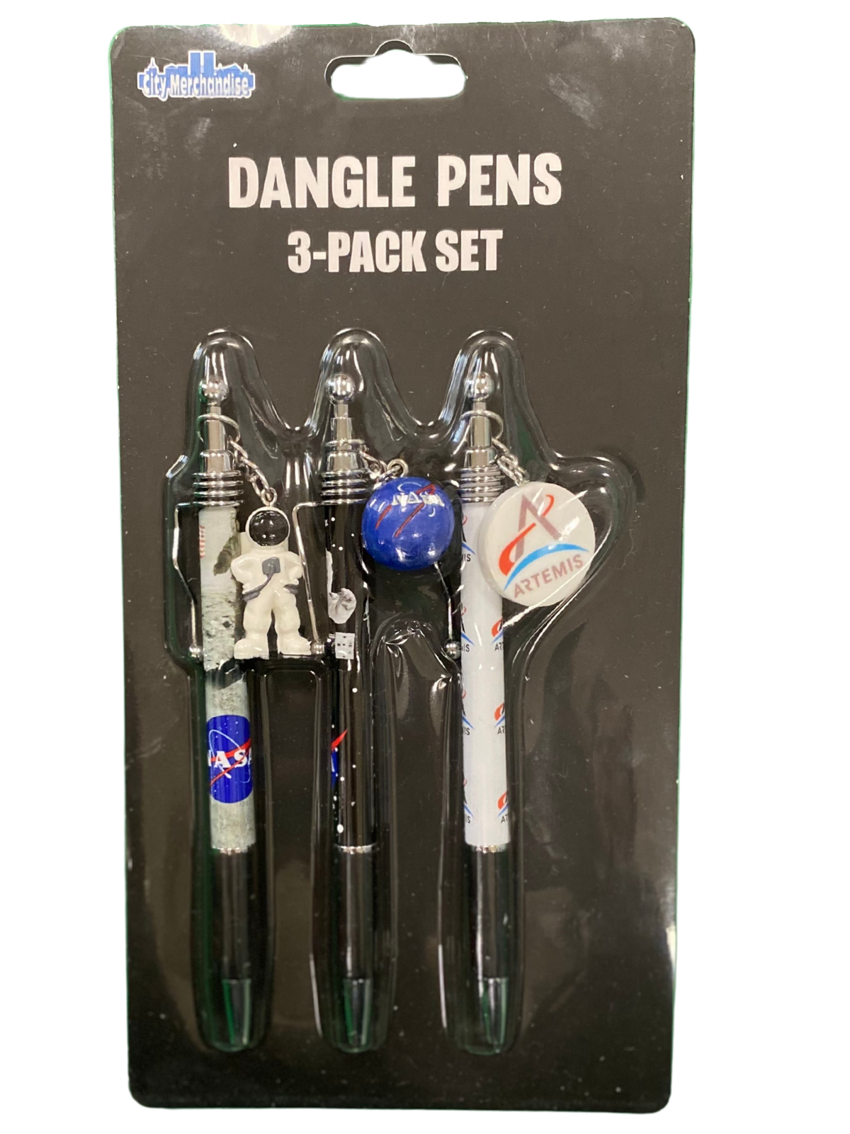 Dangle NASA 3 Pack Pen Set