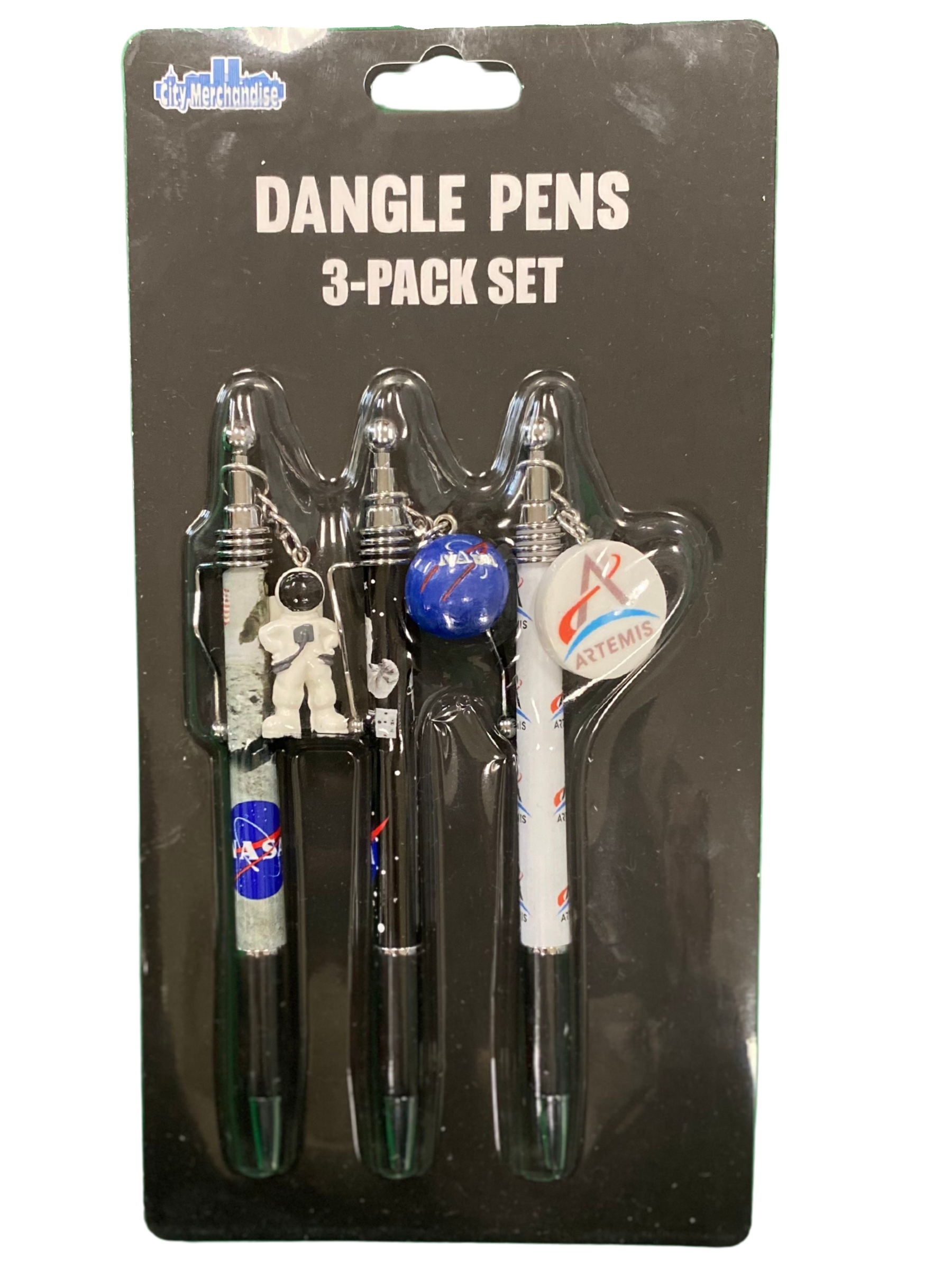 Dangle NASA 3 Pack Pen Set