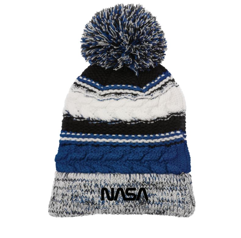 NASA Marbled Knit Beanies