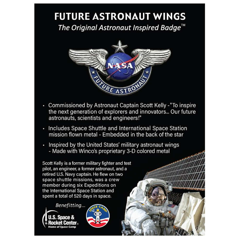 Future Astronaut Lapel Pin