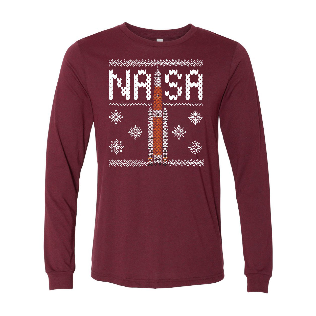 NASA Rocket Sweater Long Sleeve T-shirt