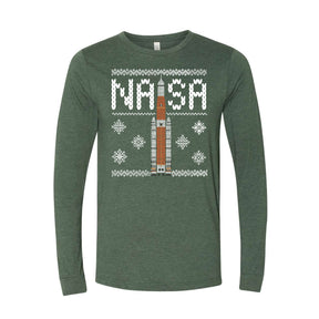 NASA Rocket Sweater Long Sleeve T-shirt