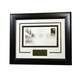 Framed Apollo 8 Lunar Orbit Stamp Set