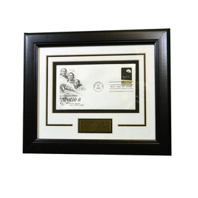 Framed Apollo 8 Lunar Orbit Stamp Set