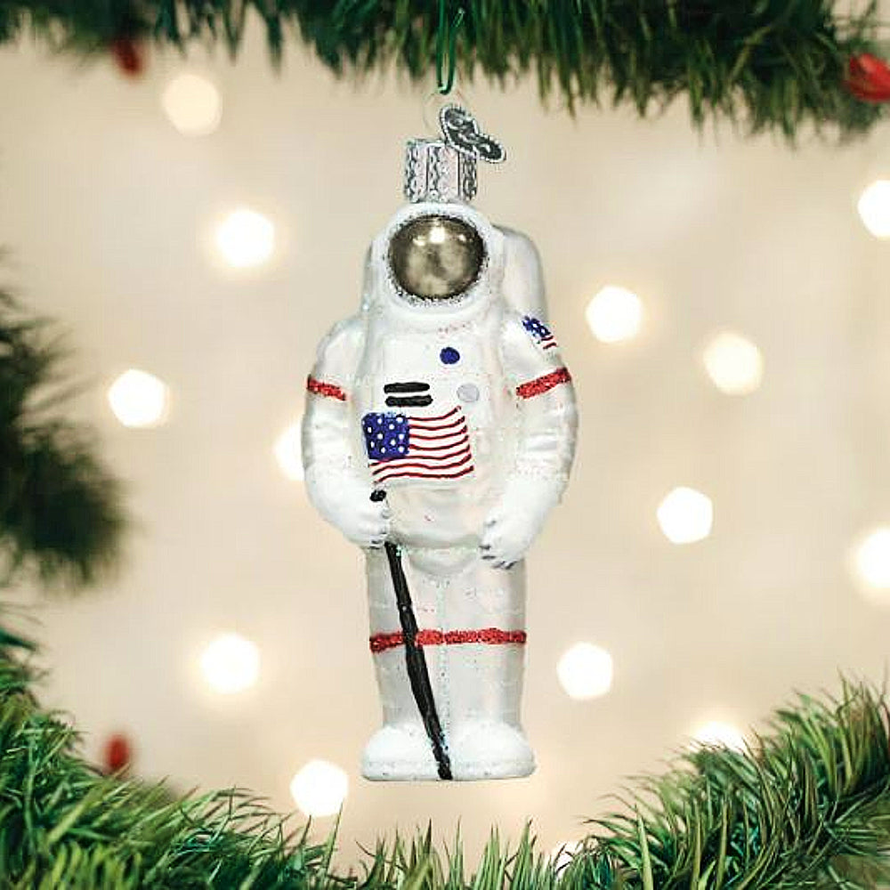 Glass Astronaut Ornament