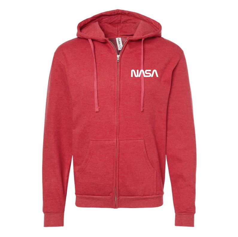 NASA Worm Zip Hoodie