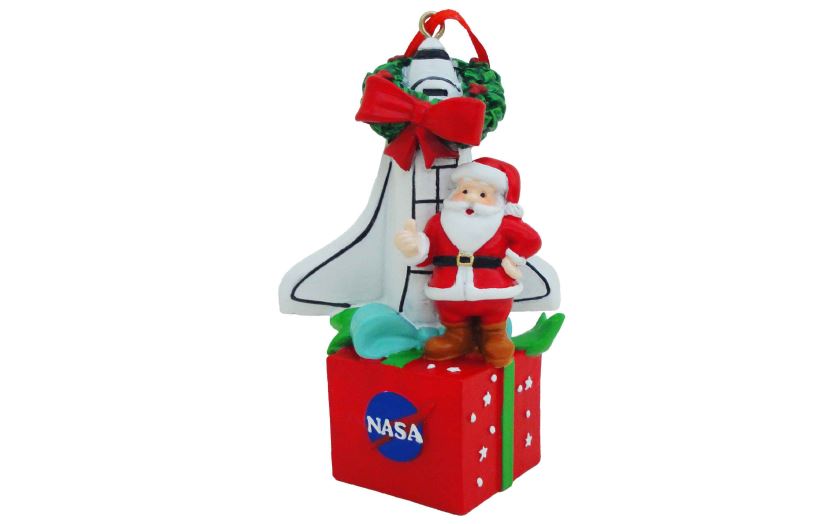 Space Santa Ornaments