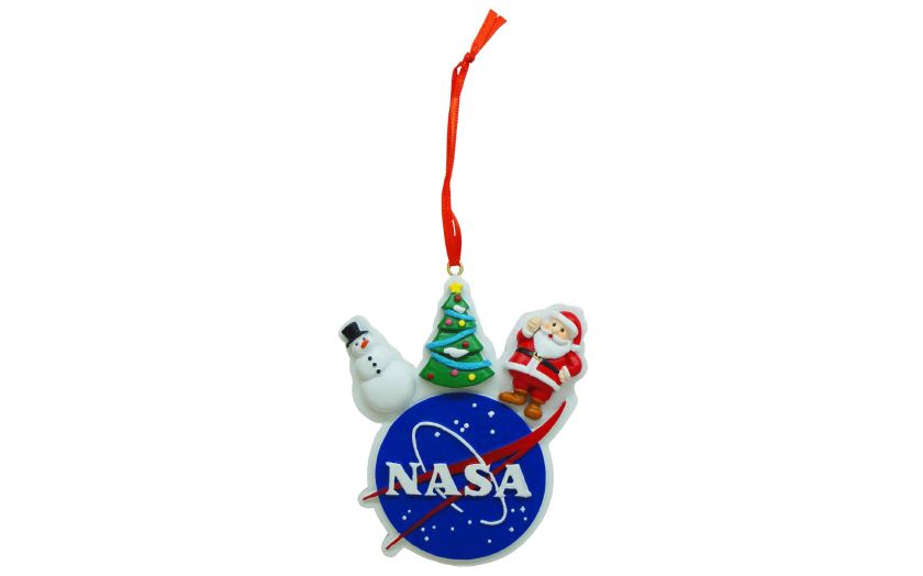 Space Santa Ornaments