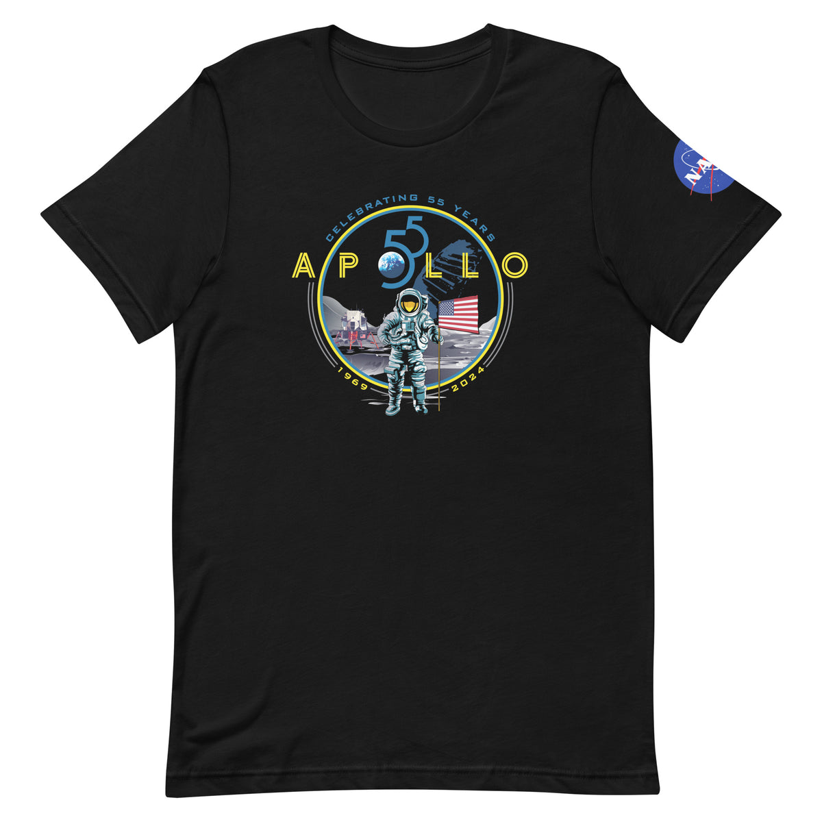 Apollo 11 55th Anniversary Unisex t-shirt