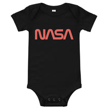 NASA Worm Baby Short Sleeve Onesie