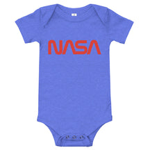 NASA Worm Baby Short Sleeve Onesie